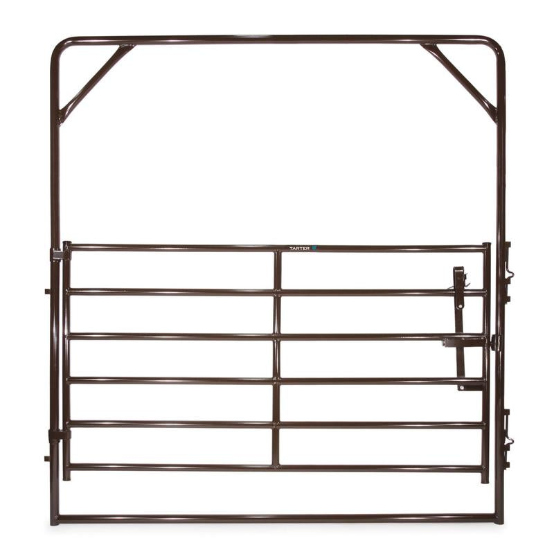 Rough Stock Arena Drive-Thru (12 ft. X 12 ft. Brown)