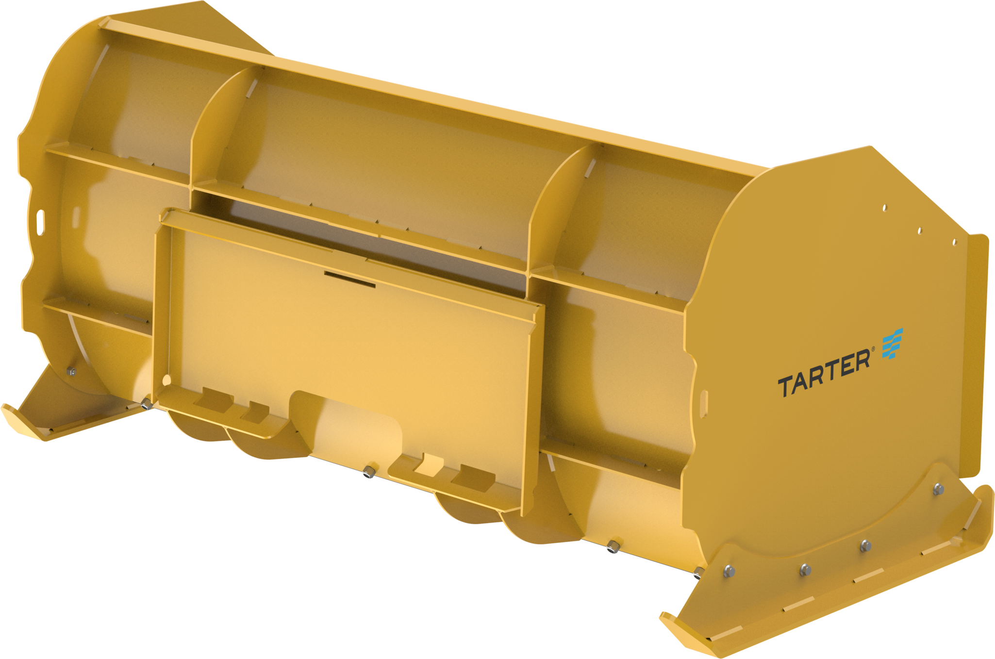 Front Attach Snow Pusher