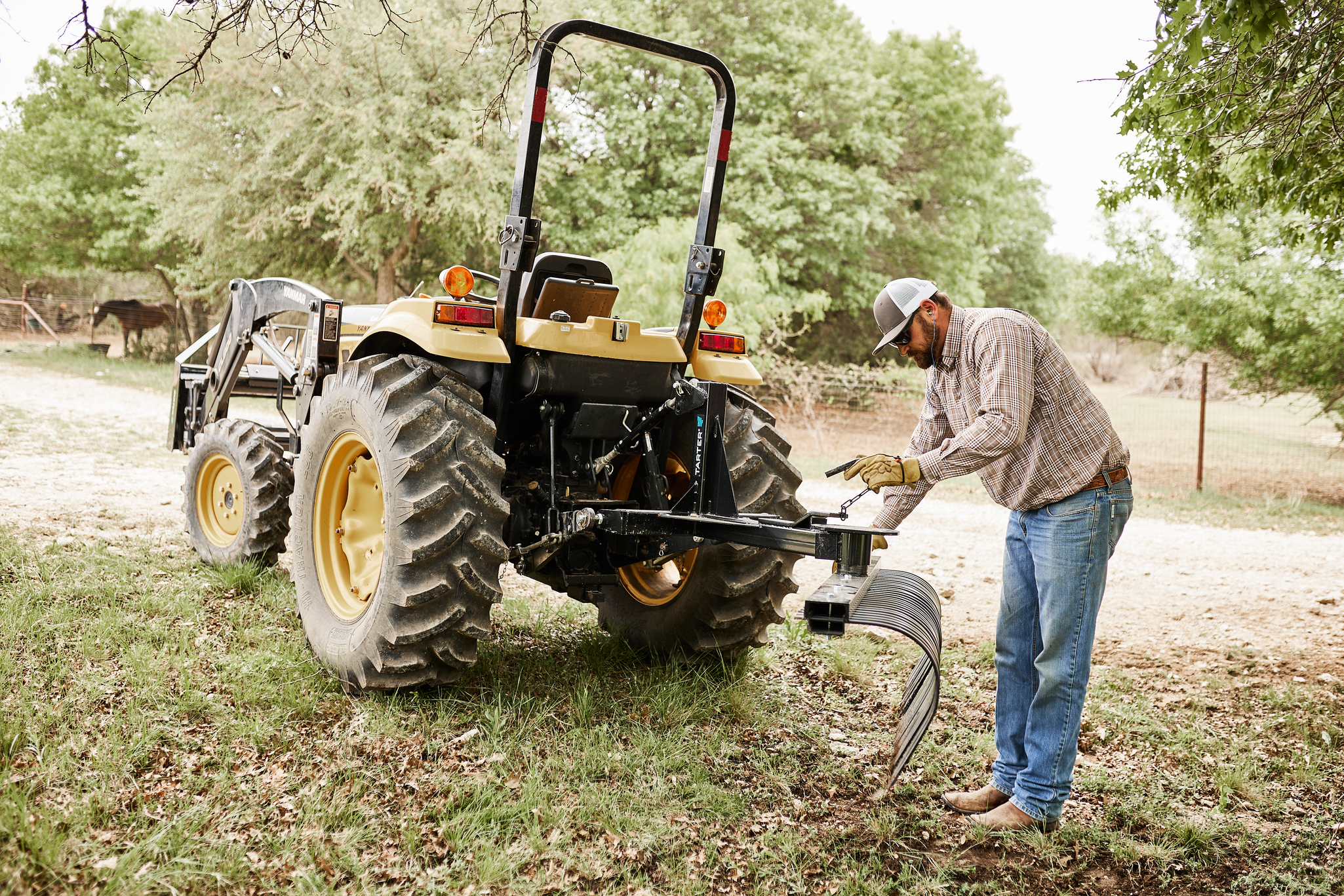 200 Series 6 ft. Landscape Rake