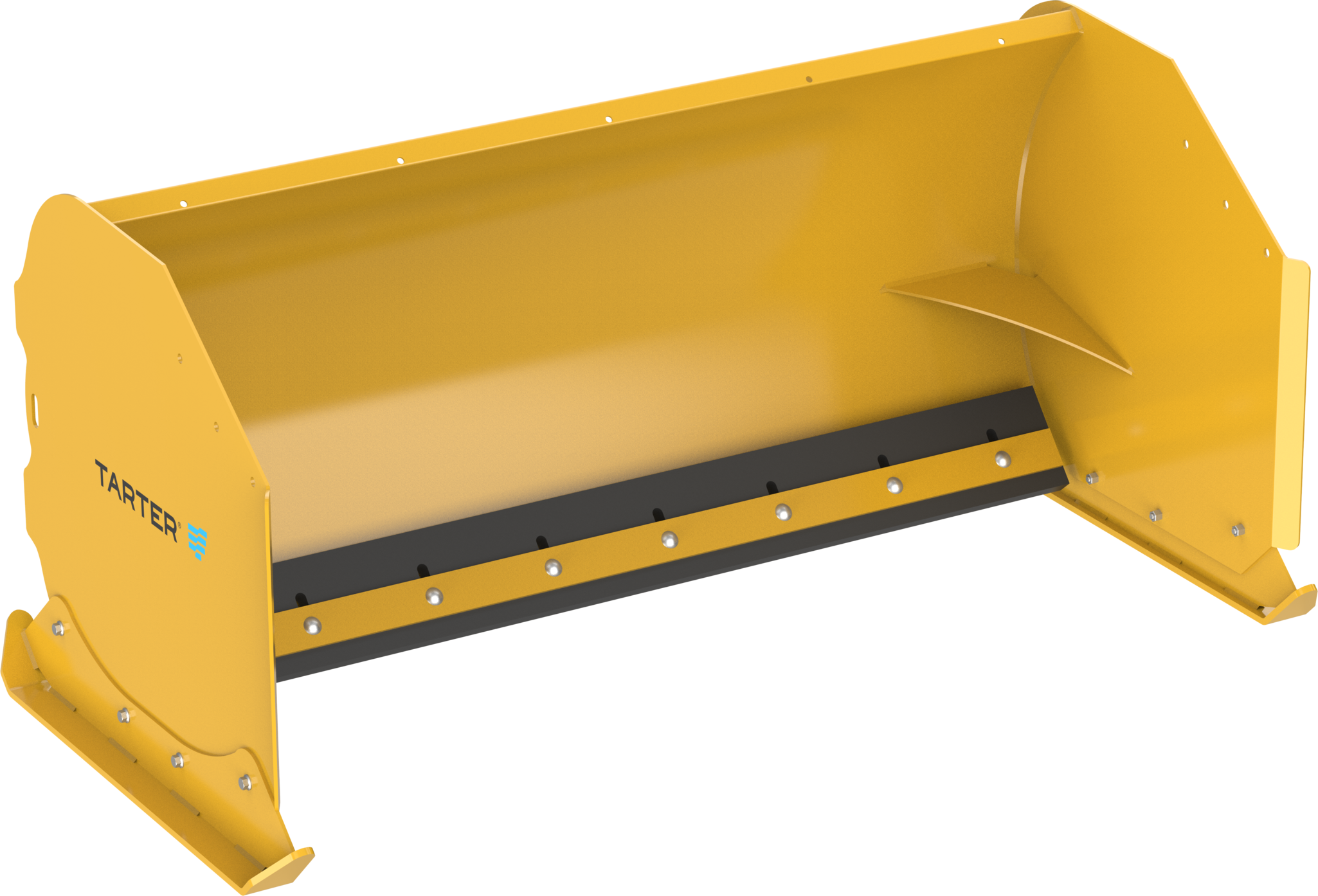 Front Attach Snow Pusher