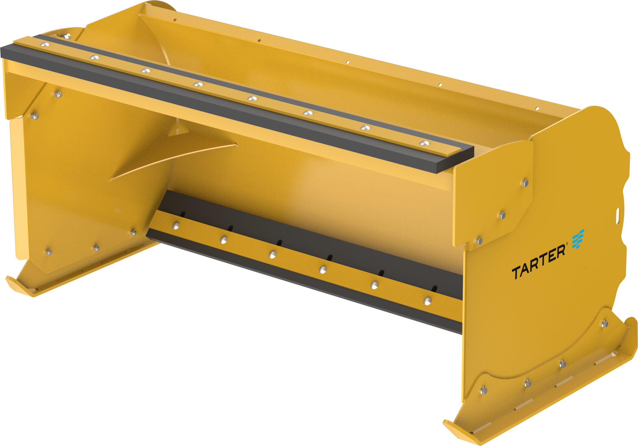 Front Attach Snow Pusher