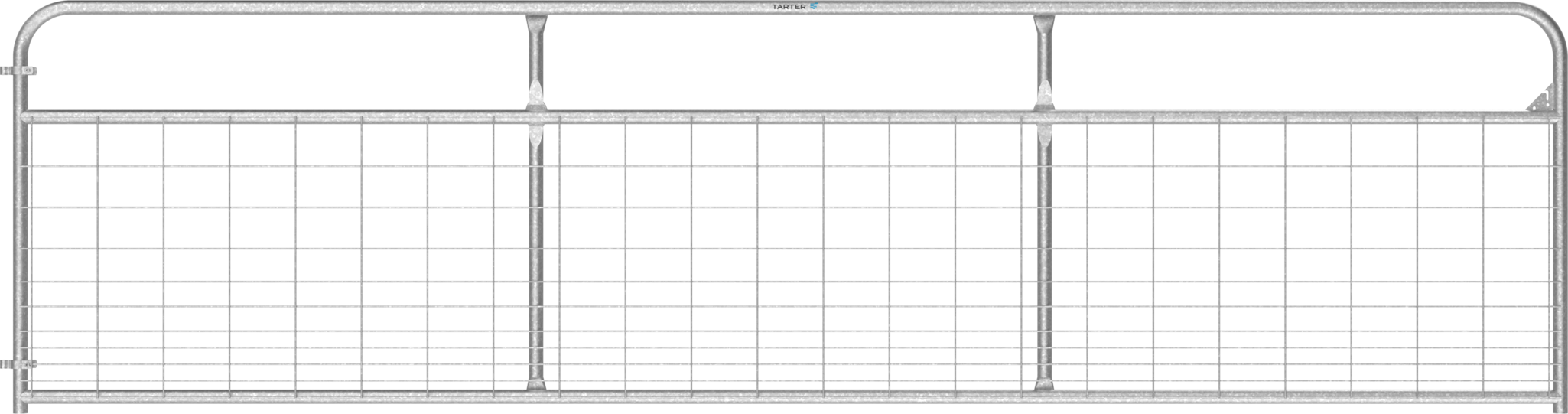 Watchman Galvanized Wire Mesh Gate