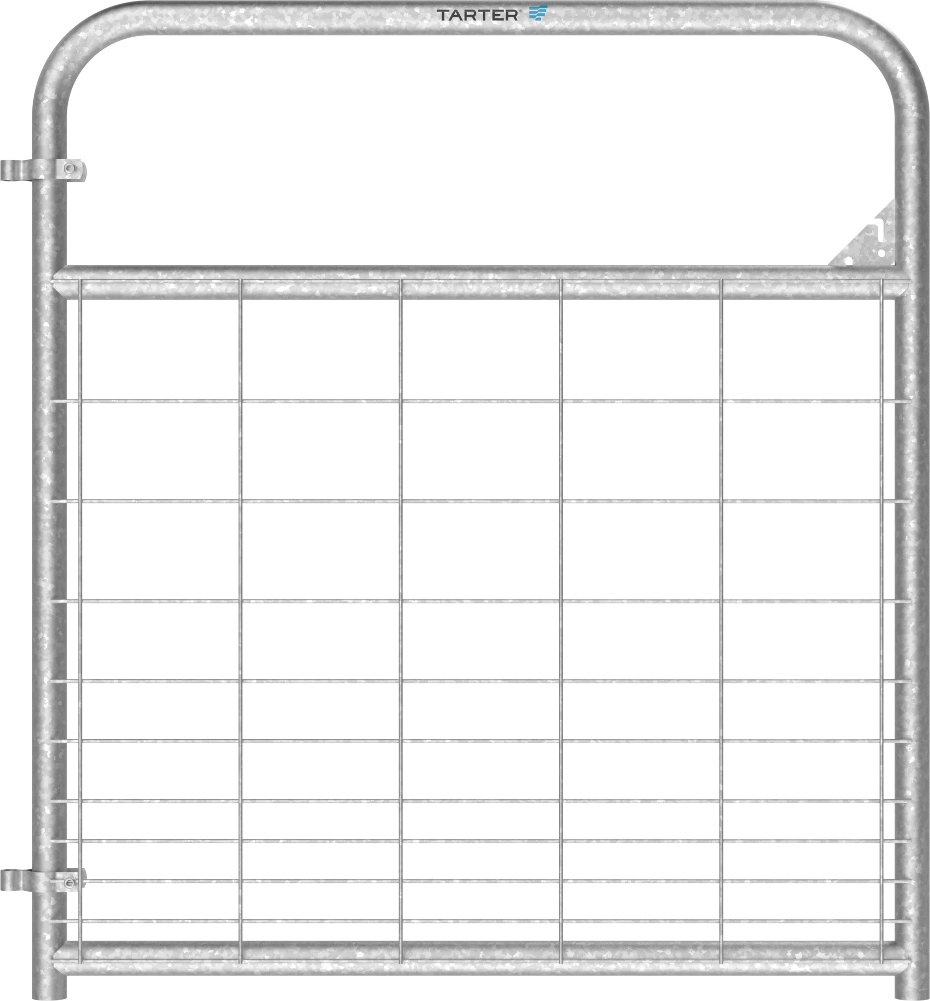 Watchman Galvanized Wire Mesh Gate