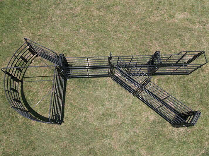 Sweep w/30' Adj. Alley, Sort Alley, Preg Panels, Block & Load Gates