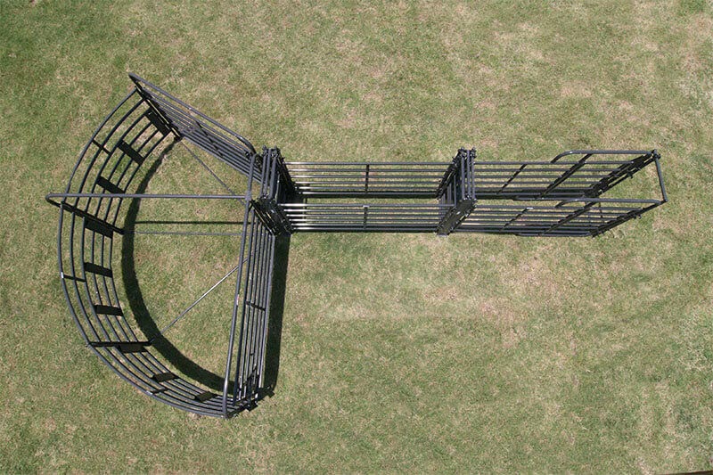 Sweep w/20' Adj. Alley, Preg Panels, Block & Load Gates – Graham's Hay ...