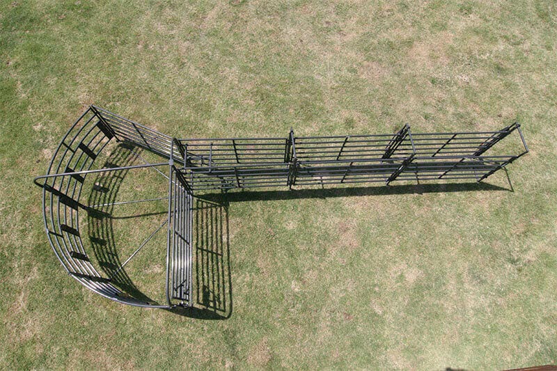 Sweep w/30' Alley & Alley Stop