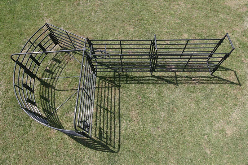 Sweep w/20' Alley & Alley Stop