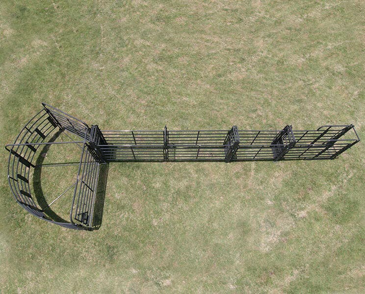 Sweep w/38' Adjustable Alley, Preg Panels, Block Gates & Scale Section