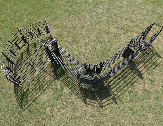 Rough Stock Open Bow Gate