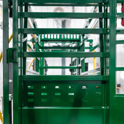 Rolling Cattle Alley Gate