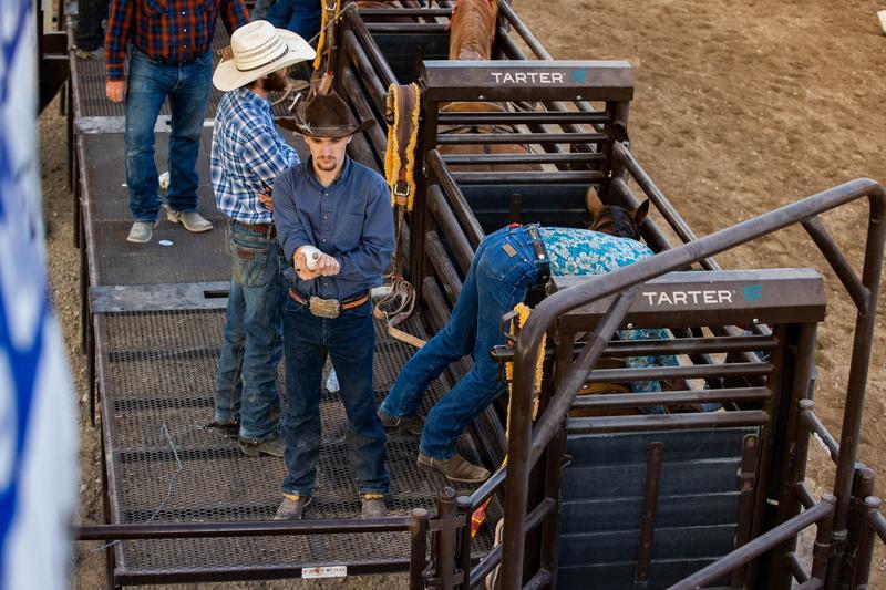 Bucking Chute Platform