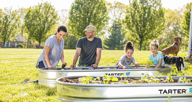 8 ft. Oval Raised Bed Planter