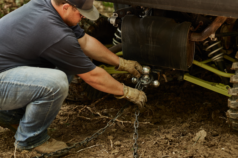 Atv 4 ft.X8 ft. Chain Harrow – 4 ft. Drawbar