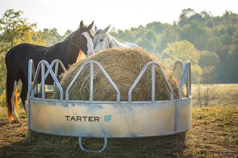 Equine Pro Galvanized Hay Feeder W/ Hay Saver