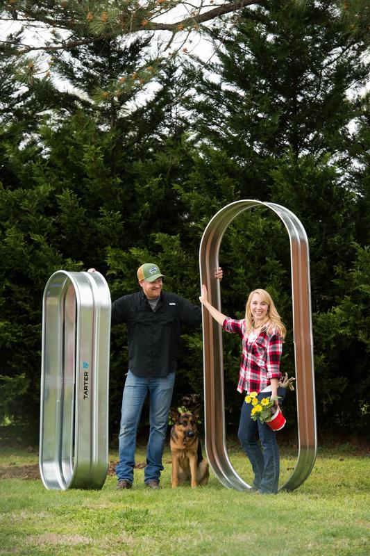 8 ft. Oval Raised Bed Planter