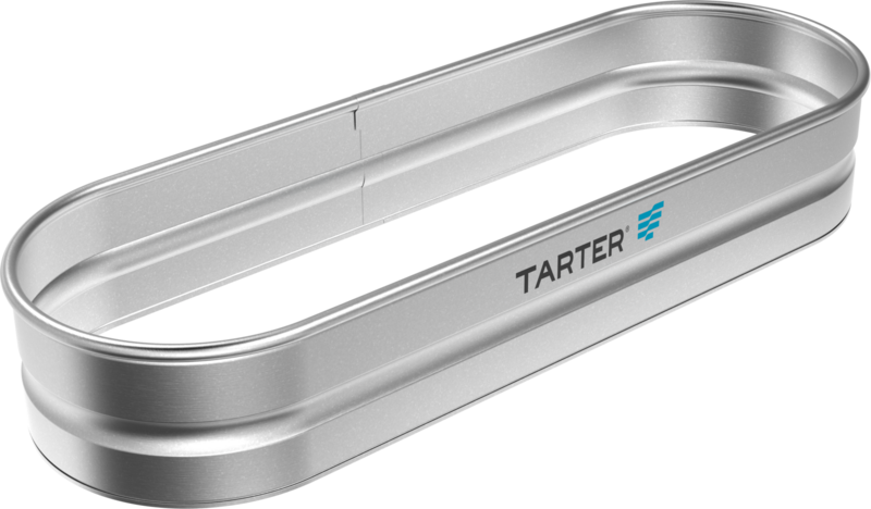 6 ft. Oval Raised Bed Planter