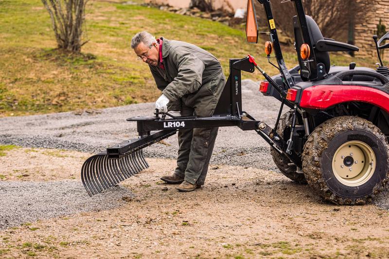 100 Series 4 ft. Landscape Rake
