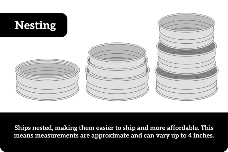 3 ft. Square Raised Bed Planter