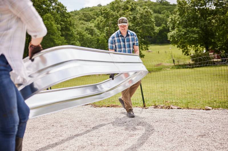 8 ft. Oval Raised Bed Planter