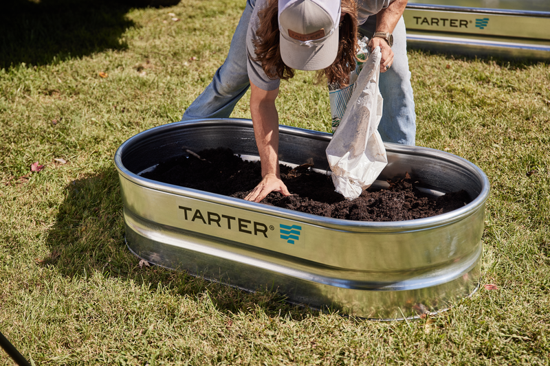 4 ft. Oval Raised Bed Planter