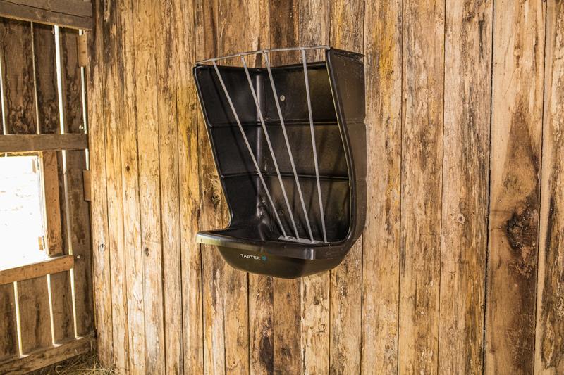 Wall Mount Poly Hay & Grain Feeder