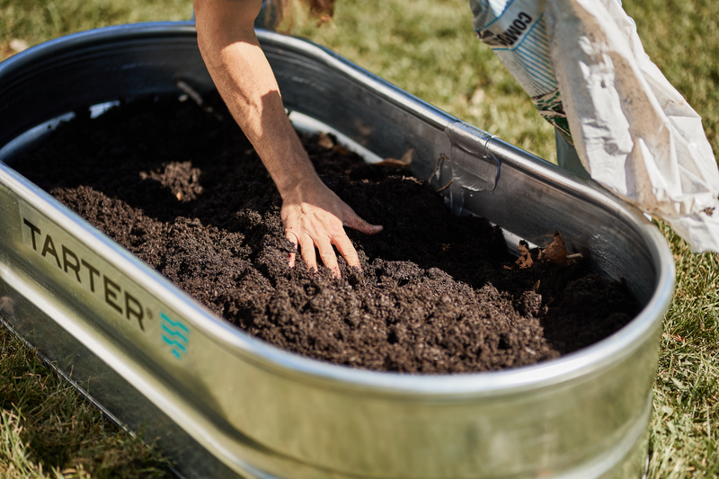 4 ft. Oval Raised Bed Planter