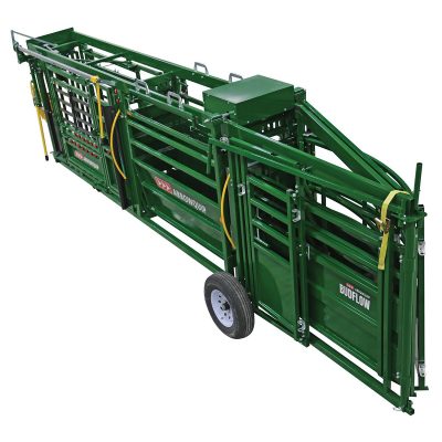 Q-Catch 87 Series Portable Cattle Chute, Alley and Tub
