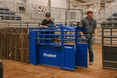Manual Calf Roping Chute