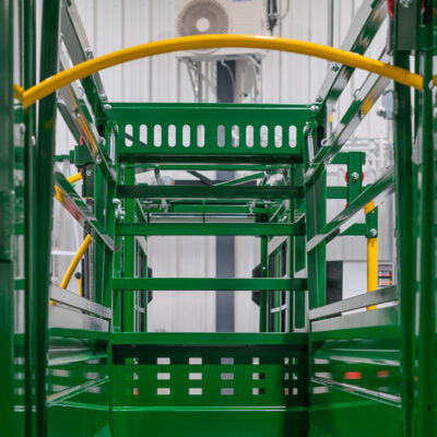 Rolling Cattle Alley Gate