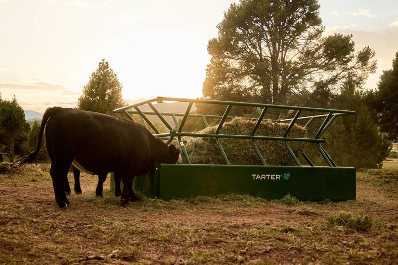 Large Square Bale Feeder