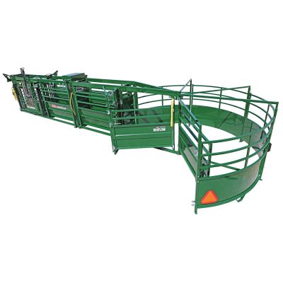Q-Power 107 Series Portable Hydraulic Chute for Cattle, Alley & Tub