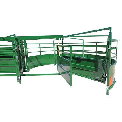 Q-Power 107 Series Portable Hydraulic Chute for Cattle, Alley & Tub