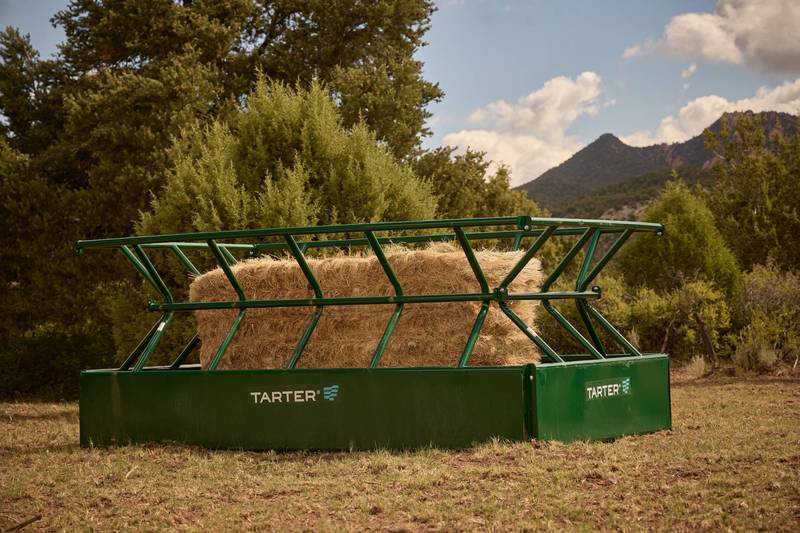 Large Square Bale Feeder