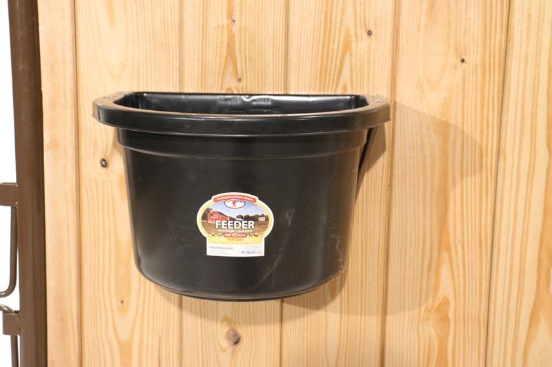Black Feeder Bucket