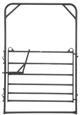 6' x 9' Premier Bow Gate Tall