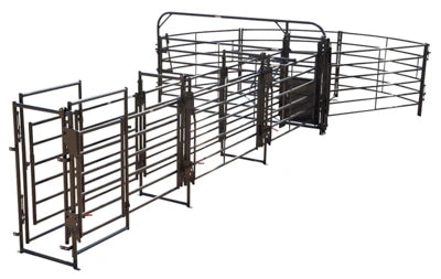 135 Degree Sweep w/ 24' Adj Alley, Gate & Preg Panels