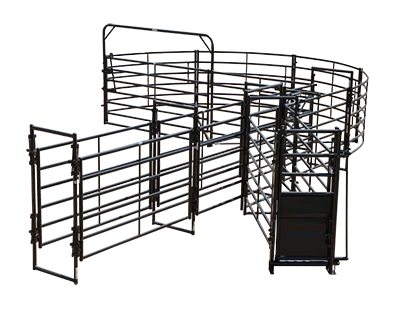 180 Degree Open Sweep w/ 24' Alley & Sort Alley