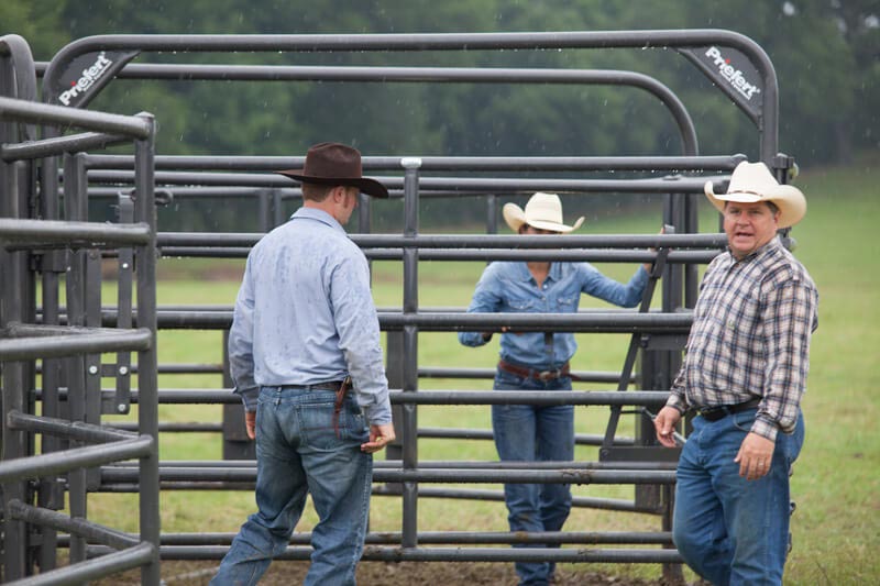 Rough Stock 8' Open Bow Gate