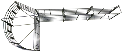 Sweep w/30' Alley & Alley Stop