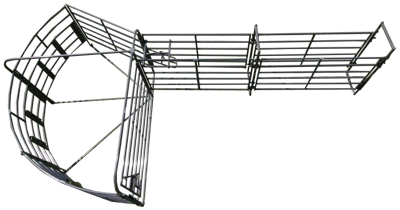 Sweep w/20' Alley & Alley Stop