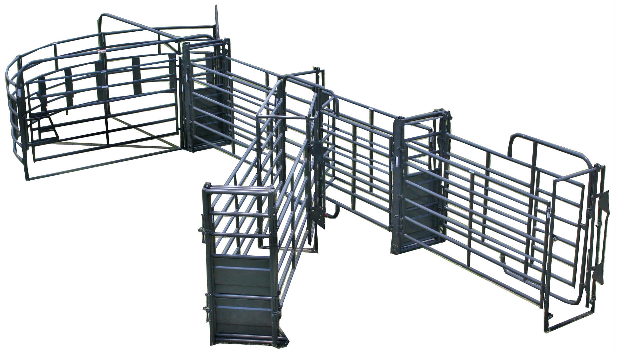 Sweep w/30' Adj. Alley, Sort Alley, Preg Panels, Block & Load Gates