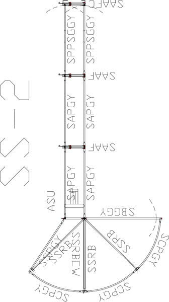 Sweep w/30' Adj. Alley & Preg Panels