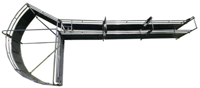 Sweep w/30' Adj. Alley & Alley Stop