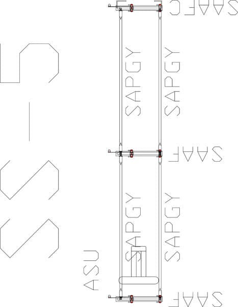 20' Sheeted Adjustable Alley & Alley Stop