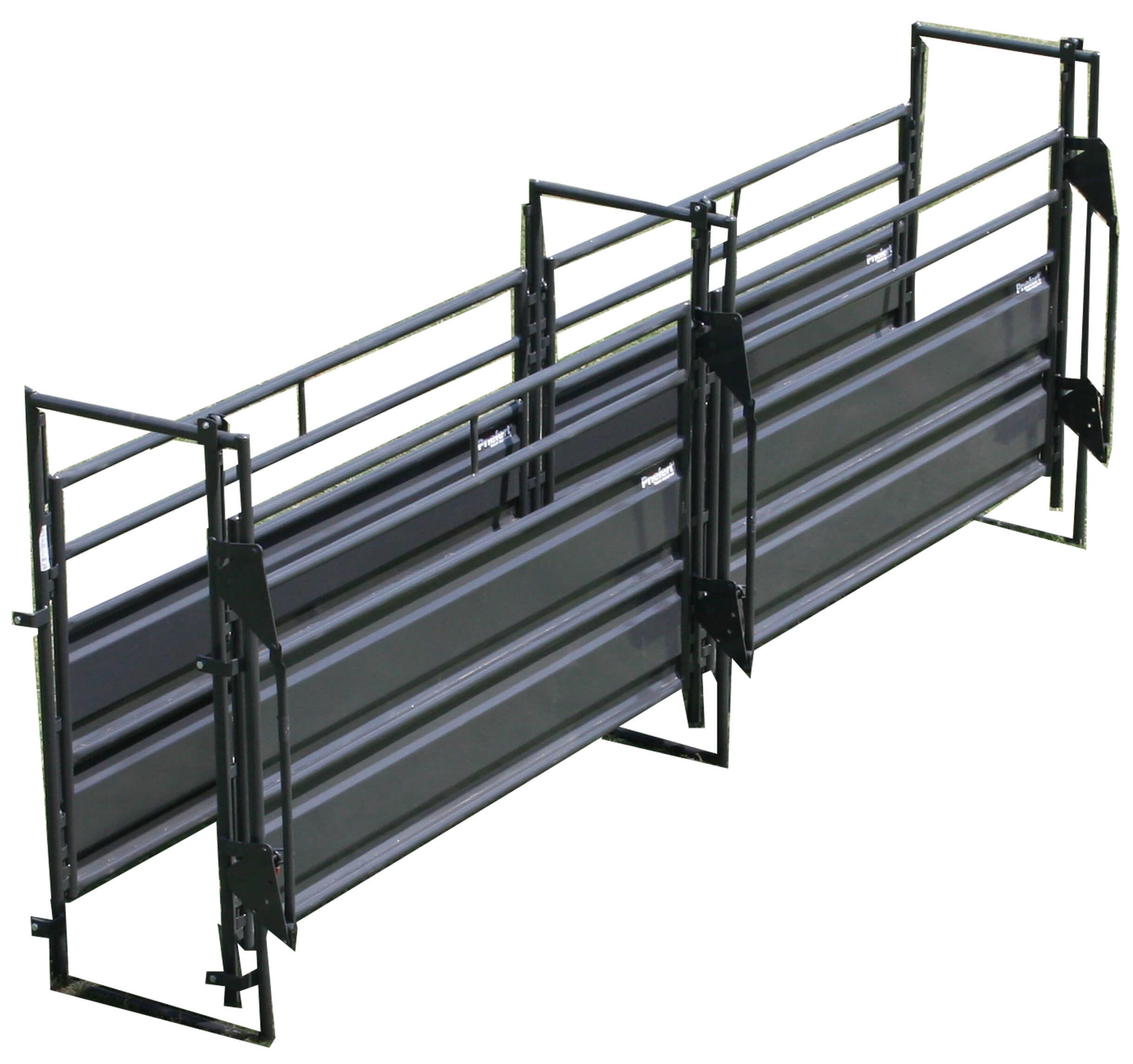 20' Sheeted Adjustable Alley & Alley Stop