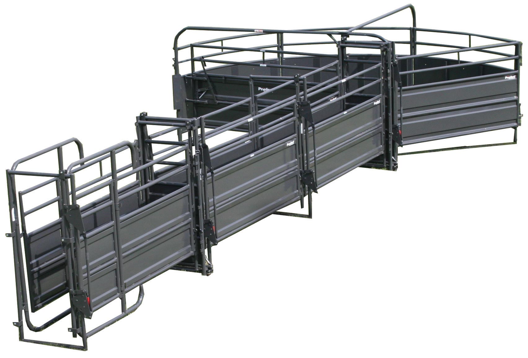 Sweep w/30' Adj. Alley, Preg Panels, Blocking Gates & 8' Sorting Gate